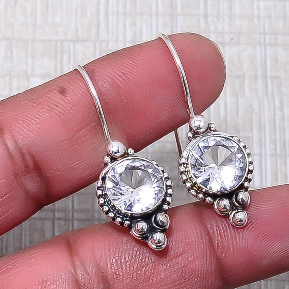 Elegant Silver Drop Earrings